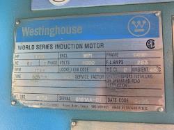 Westinghouse 2000 HP 1800 RPM 5010 Squirrel Cage Motors 84641