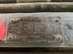 Toshiba 150 HP 1200 RPM 447TZ Squirrel Cage Motors 84844