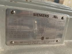 Siemens 50 HP 900 RPM 404T Squirrel Cage Motors 84889