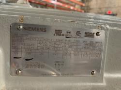 Siemens 125 HP 1200 RPM 445T Squirrel Cage Motors 84923