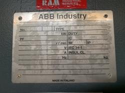 ABB 1250 HP 720 RPM 500L Squirrel Cage Motors 85006