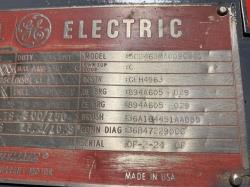 General Electric 800 HP 650/1000 RPM 4670 DC Motors 85098
