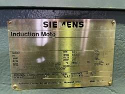 Siemens 800 HP 3600 RPM 588S Squirrel Cage Motors 85290