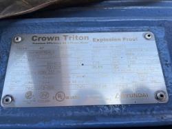 hyundai 100 hp 1800 rpm 405tc squirrel cage motors 85312