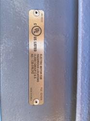 Hyundai 100 HP 1800 RPM 405TC Squirrel Cage Motors 85315