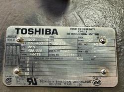 Toshiba 200 HP 3600 RPM 444TS Squirrel Cage Motors 85778