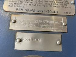 Reliance 200 HP 900 RPM 5008 Squirrel Cage Motors 85784