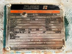 Reliance 1500 HP 1800 RPM 5812S Squirrel Cage Motors 86256