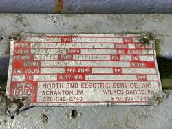Teco Westinghouse 250 HP 1200 RPM 449T Squirrel Cage Motors 86420