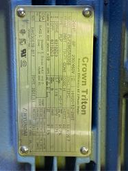 Hyundai 20 HP 1200 RPM 286T Squirrel Cage Motors 86452