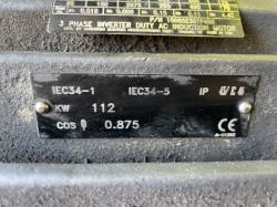 Marathon 150 HP 1800 RPM 445T Squirrel Cage Motors 86627