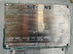 Siemens 350 HP 3600 RPM 508S Squirrel Cage Motors 86631