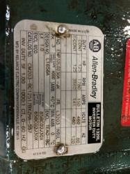 Reliance 125 HP 1800 RPM L3203 Squirrel Cage Motors 86761