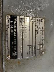 Westinghouse 60 HP 1160 RPM 405TX Slip Ring Motors 86765