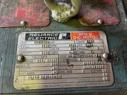 Reliance 1 HP 1750 RPM C1811ATZ DC Motors 86918