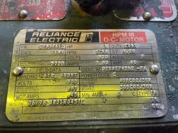 Reliance 1 HP 1750 RPM C1811ATZ DC Motors 86925