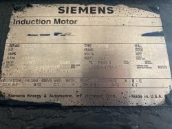 Siemens 1500 HP 3600 RPM 5810S Squirrel Cage Motors 87331