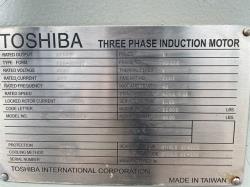 Toshiba 1250 HP 1200 RPM 6812Z Squirrel Cage Motors 87485