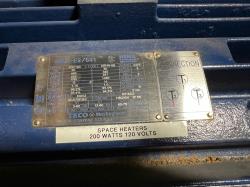 Teco Westinghouse 200 HP 1800 RPM 447T Squirrel Cage Motors 87629