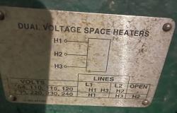 Siemens 1750 HP 1800 RPM 6811 Squirrel Cage Motors 87643