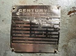 Century 100 HP 1800 RPM 404TS Squirrel Cage Motors 87665