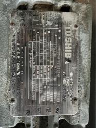 Toshiba 125 HP 1800 RPM 444T Squirrel Cage Motors 88024