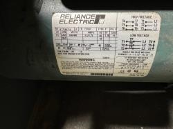 Reliance 60 HP 1150/2000 RPM LC2812ATZ DC Motors 88118