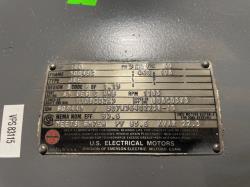 US Electric 100 HP 1200 RPM 5004SC Squirrel Cage Motors 88129