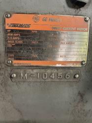 General Electric 150 HP 650/1600 RPM 684AS DC Motors 88210