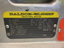 Baldor-Reliance 100 HP 1135 RPM 445T Design D Motors 88310
