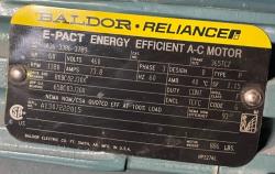 Baldor-Reliance 60 HP 1200 RPM 365TCZ Squirrel Cage Motors 88417