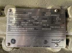 General Electric 500 HP 1800 RPM 5013S Squirrel Cage Motors 88581