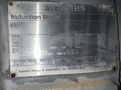 Siemens 500 HP 1800 RPM 509Z Squirrel Cage Motors 88703