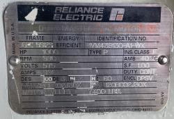 Reliance 1000 HP 900 RPM 5812S Squirrel Cage Motors 88934