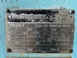 Westinghouse 350 HP 1764 RPM 5008P24 Vertical Motors 88961