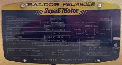 Baldor-Reliance 30 HP 1800 RPM 286T Squirrel Cage Motors 89031