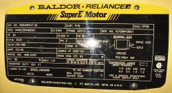 Baldor-Reliance 50 HP 3600 RPM 324TS Squirrel Cage Motors 89197