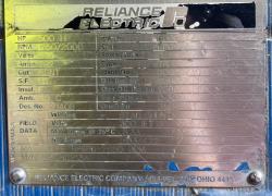 Reliance 500 HP 1750/2000 RPM B508ATZ DC Motors 89298