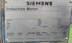 Siemens 600 HP 720 RPM 788S Squirrel Cage Motors 89360