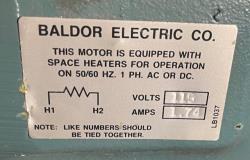 Baldor-Reliance 30 HP 3600 RPM 286TSZ Squirrel Cage Motors 89384