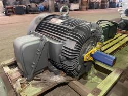 Teco Westinghouse 125 HP 1770 RPM 445T Multi Speed Motors 89461