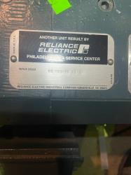 Reliance 30 HP 1750/2300 RPM LC2113ATZ DC Motors 89569