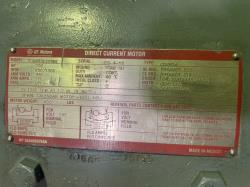 General Electric 100 HP 650/1300 RPM 683A DC Motors 89596