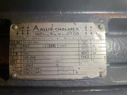 Allis-Chalmers 30 HP 1800 RPM 286T Squirrel Cage Motors 89675