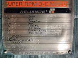 Reliance 100 HP 1150 RPM B506ATZ DC Motors 89857