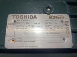 Toshiba 100 HP 1200 RPM 444TS Squirrel Cage Motors 89865
