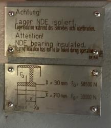 Siemens 500 HP 900 RPM 400 Squirrel Cage Motors 89957