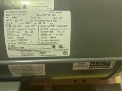 US Electric 15 HP 1800 RPM 254JP Squirrel Cage Motors 90147