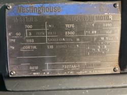 Westinghouse 700 HP 1200 RPM 5810 Squirrel Cage Motors 90452