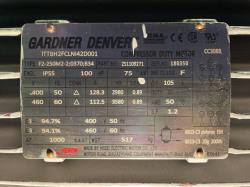 Hebei Electric 100 HP 3600 RPM 250MC Squirrel Cage Motors 90478